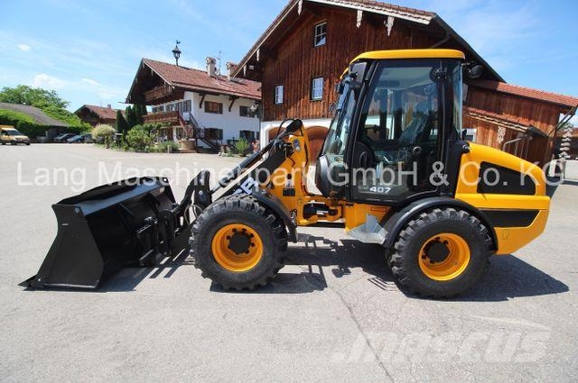 JCB 407 inkl. Schaufel &amp; Palettengabel Cargadoras sobre ruedas