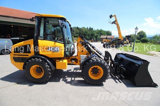 JCB 407 inkl. Schaufel &amp; Palettengabel Cargadoras sobre ruedas