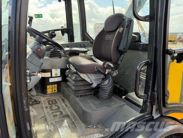 JCB 407 SV, hydr. S.W.S., Palettengabel, Neuwertig Cargadoras sobre ruedas