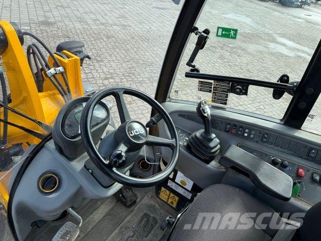 JCB 407 SV, hydr. S.W.S., Palettengabel, Neuwertig Cargadoras sobre ruedas