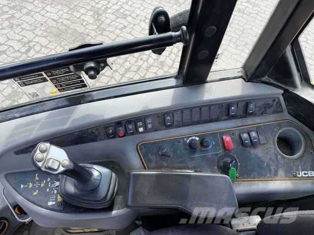 JCB 407 SV, hydr. S.W.S., Palettengabel, Neuwertig Cargadoras sobre ruedas