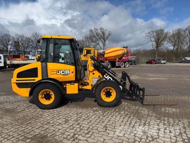 JCB 407 SV, hydr. S.W.S., Palettengabel, Neuwertig Cargadoras sobre ruedas
