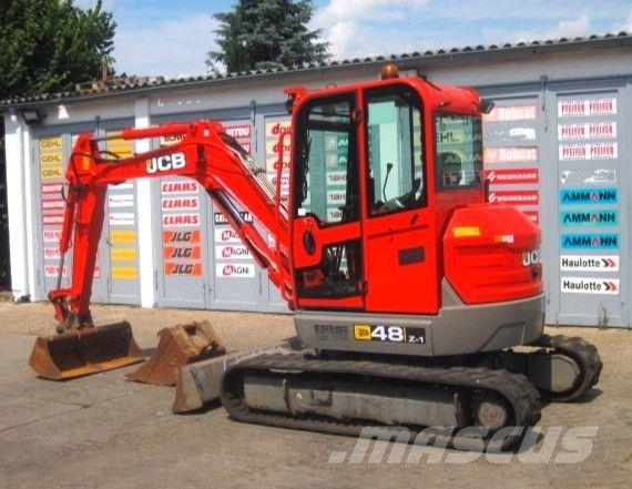 JCB 48z-1 * 2x Löffel * Mini excavadoras < 7t