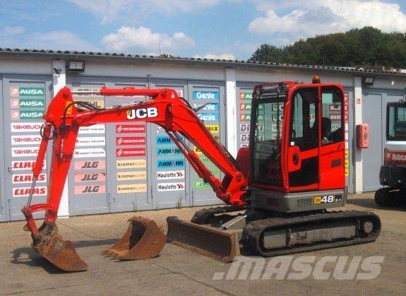 JCB 48z-1 * 2x Löffel * Mini excavadoras < 7t