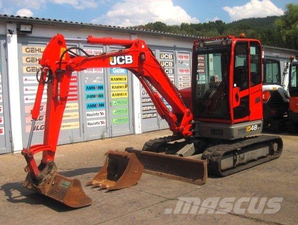 JCB 48z-1 * 2x Löffel * Mini excavadoras < 7t