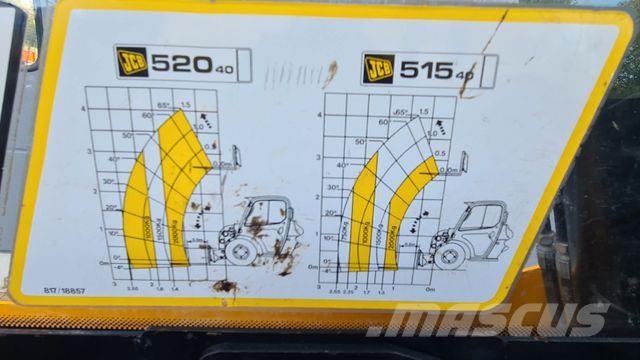 JCB 520-40 -Teleskoplader- Reifen/Felgen/Service neu Iekrāvēji uz riteņiem