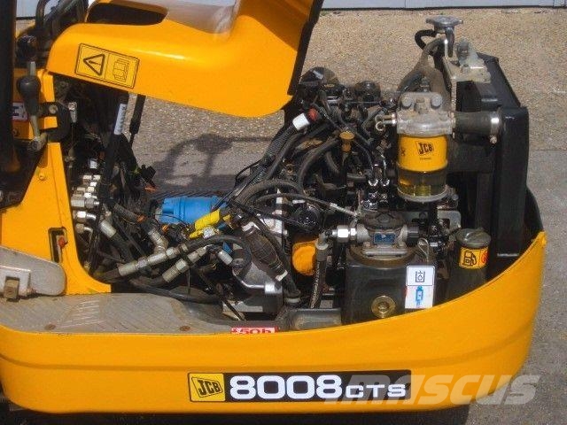 JCB 8008 * 2x Löffel * * Verstellfahrwerk * Minibagger < 7t