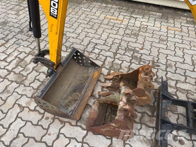 JCB 8008 CTS / 2021 BJ / 623 H / 3 x Löffel Mini bageri < 7t