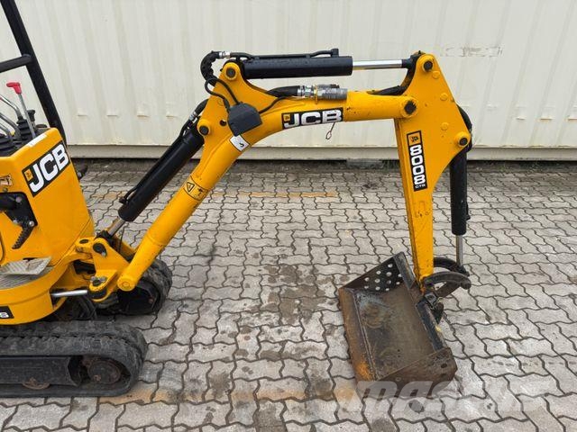 JCB 8008 CTS / 2021 BJ / 623 H / 3 x Löffel Mini bageri < 7t