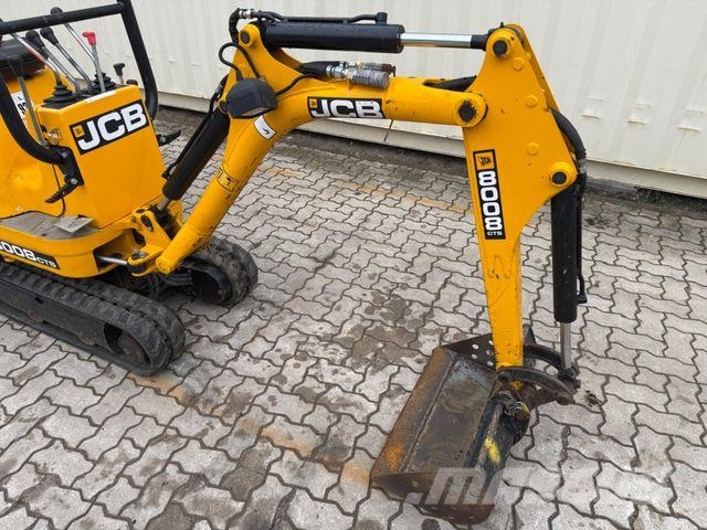 JCB 8008 CTS / 2021 BJ / 623 H / 3 x Löffel Mini bageri < 7t