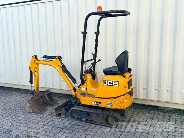 JCB 8008 CTS / 2022 BJ / 984 H / 3 x Löffel Mini excavatoare < 7t