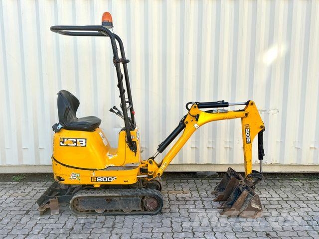 JCB 8008 CTS / 2022 BJ / 984 H / 3 x Löffel Mini excavatoare < 7t