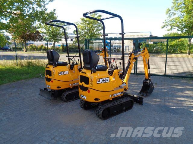 JCB 8008 CTS Neu! inkl. SW, TL! حفارات صغيرة أقل من 7 طن (حفارات صغيرة)