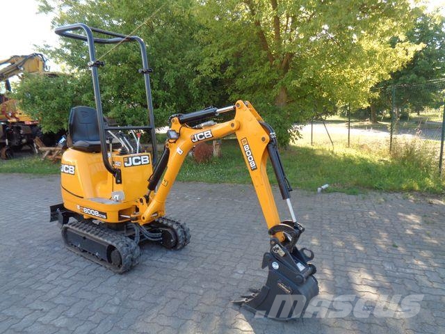 JCB 8008 CTS Neu! inkl. SW, TL! حفارات صغيرة أقل من 7 طن (حفارات صغيرة)