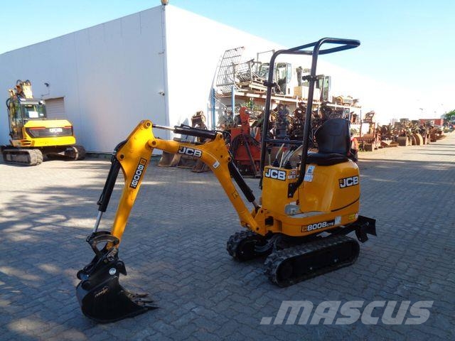 JCB 8008 CTS Neu! inkl. SW, TL! حفارات صغيرة أقل من 7 طن (حفارات صغيرة)