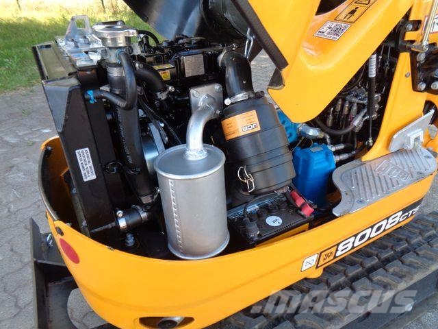 JCB 8008 CTS Neu! inkl. SW, TL! حفارات صغيرة أقل من 7 طن (حفارات صغيرة)