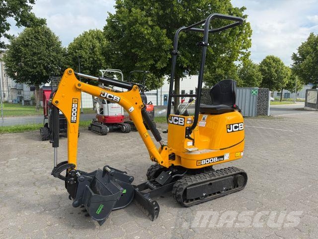 JCB 8008 CTS, Neugerät, Bj 26, MS01, TL, GL Miniexcavadoras