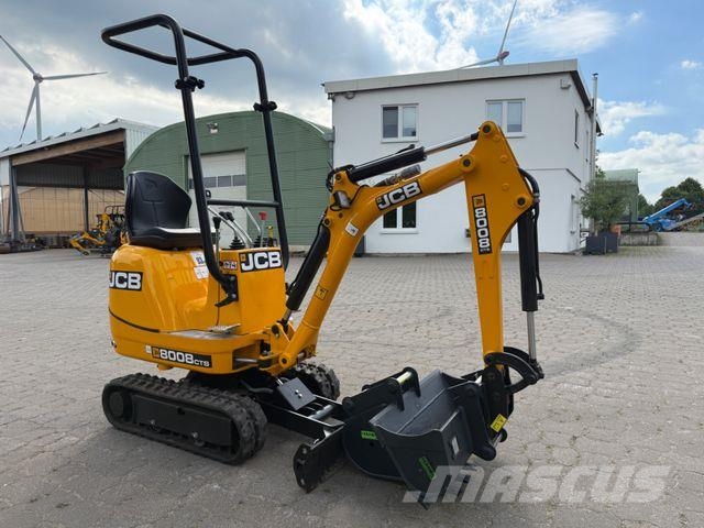 JCB 8008 CTS, Neugerät, Bj 26, MS01, TL, GL Miniexcavadoras