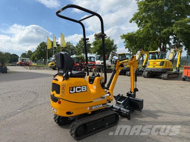 JCB 8008 CTS, Neugerät, Bj 26, MS01, TL, GL Miniexcavadoras