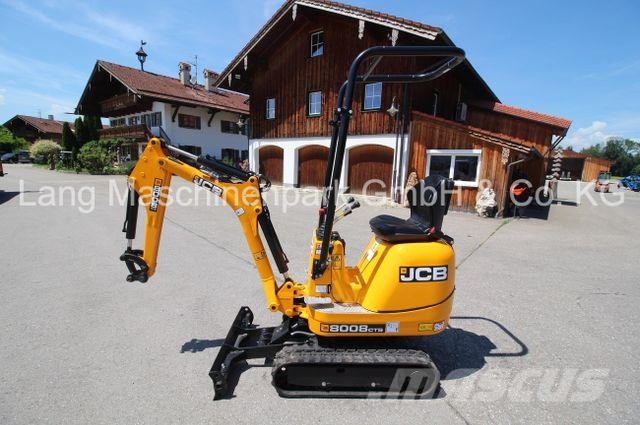 JCB 8008 Microbagger حفارات صغيرة أقل من 7 طن (حفارات صغيرة)