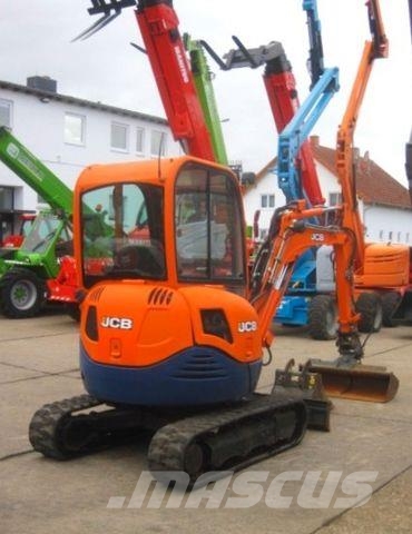 JCB 8025 *2x Löffel* hydr. Grabenr.schaufel vgl 8026 Mini ekskavatori < 7 t