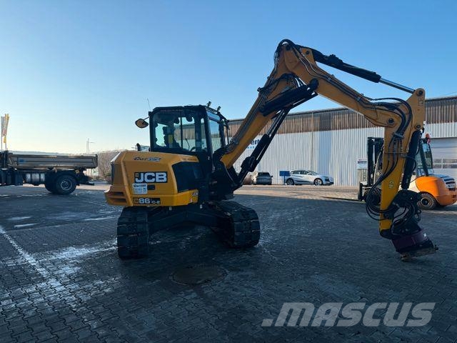 JCB 86C - 2 T/ nur 627h! / 2022 / Holp Rototop Miniekskavaatorid < 7 t