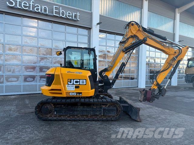 JCB 86C - 2 T/ nur 627h! / 2022 / Holp Rototop Miniekskavaatorid < 7 t