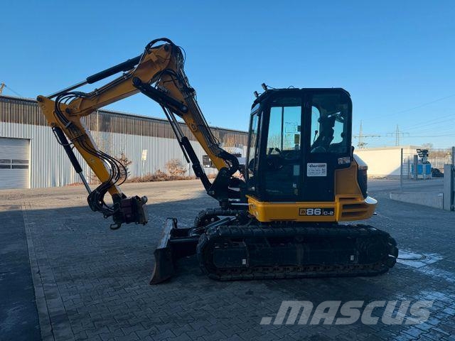 JCB 86C - 2 T/ nur 627h! / 2022 / Holp Rototop Miniekskavaatorid < 7 t