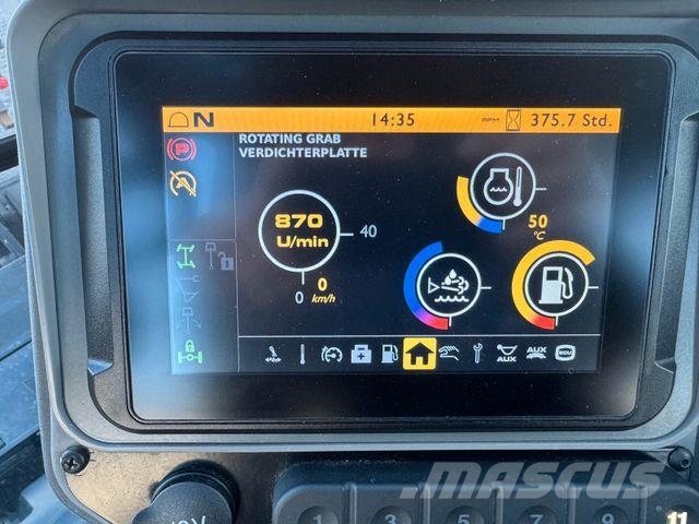 JCB Hydradig Pro / Skid-Steer-Aufnahme / 470h / 2024 Excavatoare cu roti