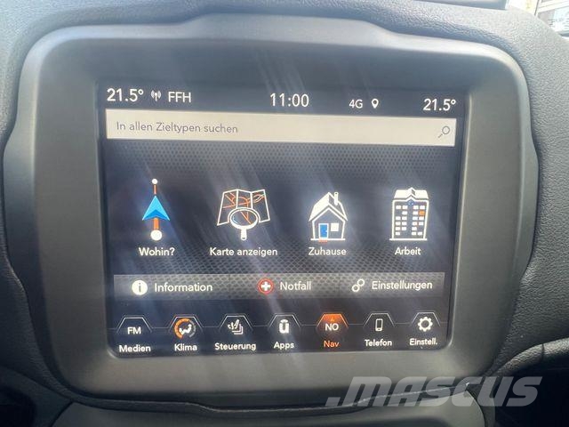 Jeep Renegade Limited 4WD mit Anhängerkupplung Kis teherszállító/Platós kocsi