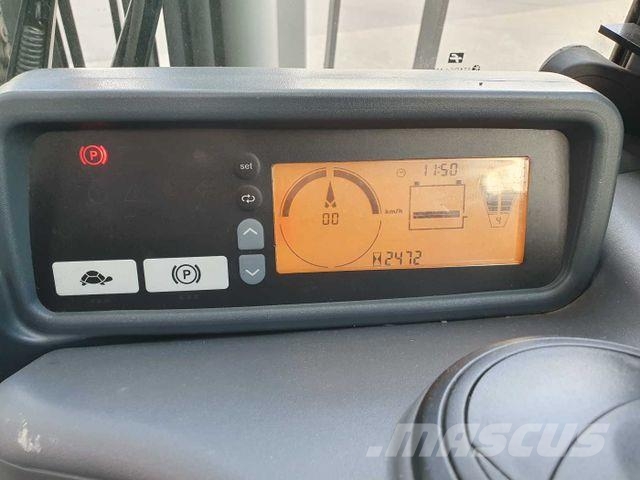 Jungheinrich EFG 215 / Triplex: 4.25m! / SS / 2.472h! / 2020 Electric forklifts
