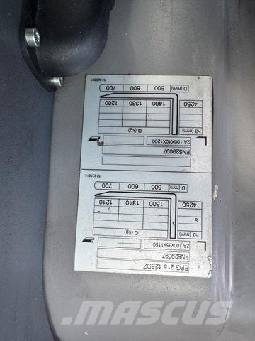 Jungheinrich EFG 215 / Triplex: 4.25m! / SS / nur 3.092h! Electric forklifts