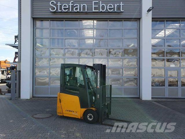 Jungheinrich EFG 215 / Triplex: 4.35m! / SS / nur 2.054h! Electric forklifts
