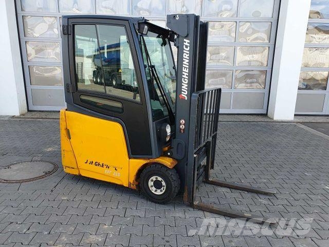 Jungheinrich EFG 215 / Triplex: 4.35m! / SS / nur 2.054h! Electric forklifts