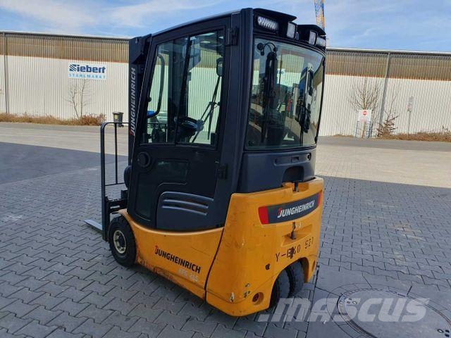 Jungheinrich EFG 215 / Triplex: 4.35m! / SS / nur 2.054h! Electric forklifts