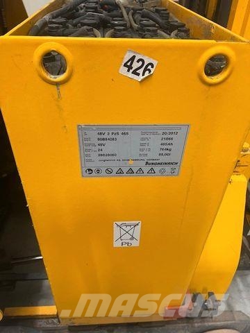 Jungheinrich elektro Stapler, Hubhöhe 5200 mm, Electric forklifts