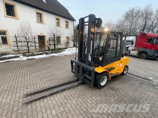 Jungheinrich TFG680 Duplex Gasstapler Seitensch. hydr. Zinken LPG forklifts