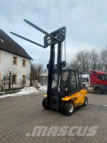 Jungheinrich TFG680 Duplex Gasstapler Seitensch. hydr. Zinken LPG forklifts