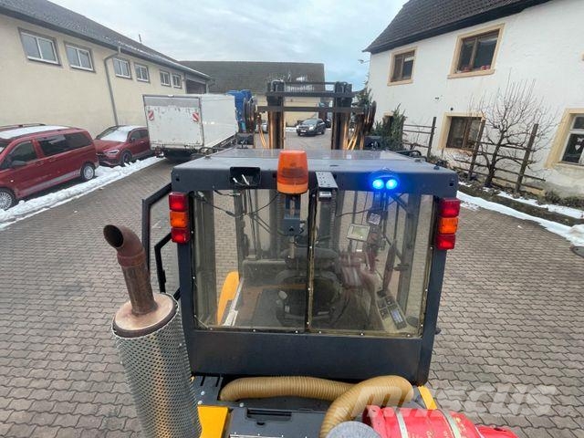 Jungheinrich TFG680 Duplex Gasstapler Seitensch. hydr. Zinken LPG forklifts