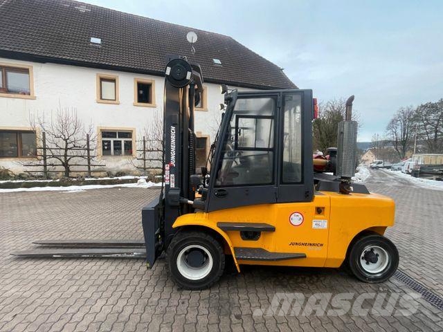 Jungheinrich TFG680 Duplex Gasstapler Seitensch. hydr. Zinken LPG forklifts