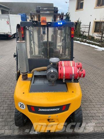 Jungheinrich TFG680 Duplex Gasstapler Seitensch. hydr. Zinken LPG forklifts