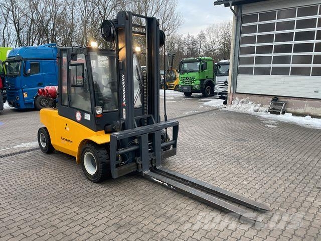Jungheinrich TFG680 Duplex Gasstapler Seitensch. hydr. Zinken LPG forklifts