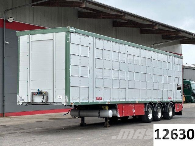 KA-BA 3.Stock /Hubdach/TRIDEC/Tränke Dyretransport semi-trailer