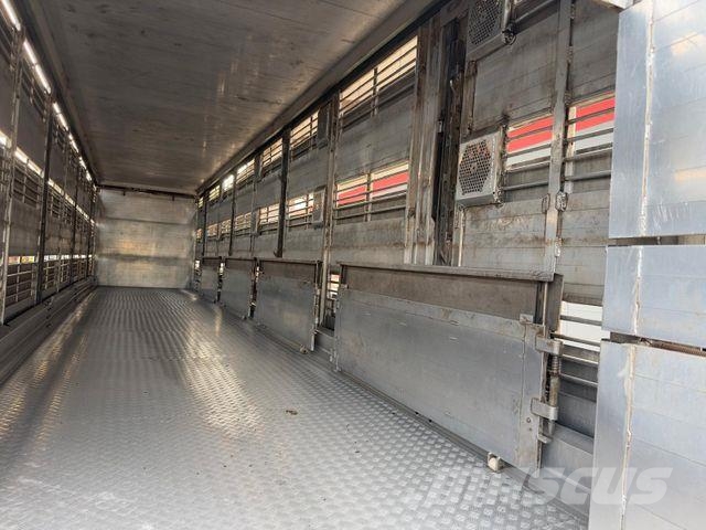 KA-BA 3.Stock /Hubdach/TRIDEC/Tränke Dyretransport semi-trailer