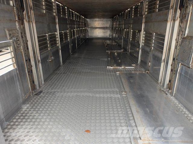 KA-BA 3.Stock /Hubdach/TRIDEC/Tränke Dyretransport semi-trailer