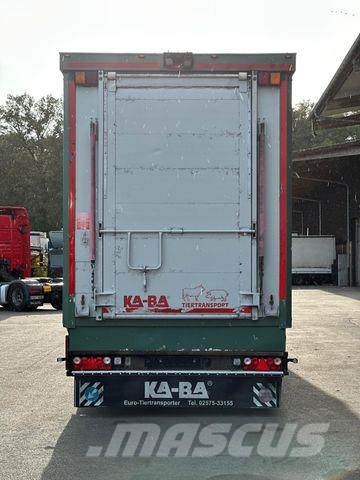 KA-BA 3.Stock /Hubdach/TRIDEC/Tränke Dyretransport semi-trailer