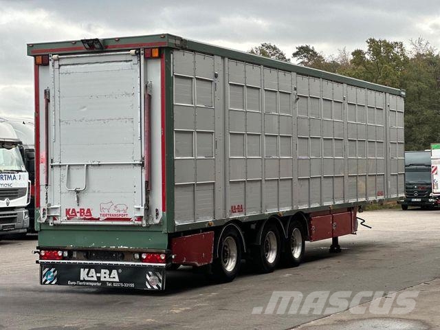 KA-BA 3.Stock /Hubdach/TRIDEC/Tränke Dyretransport semi-trailer