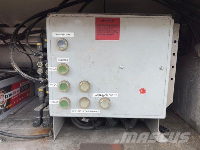 KA-BA 3.Stock /Hubdach/TRIDEC/Tränke Dyretransport semi-trailer