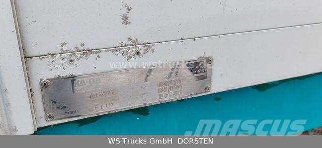 KA-BA 3 Stock Hubdach Viehanhänger Remorque bétaillère