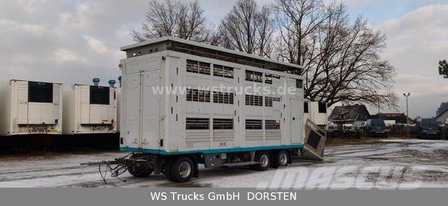 KA-BA 3 Stock Hubdach Viehanhänger Remorque bétaillère